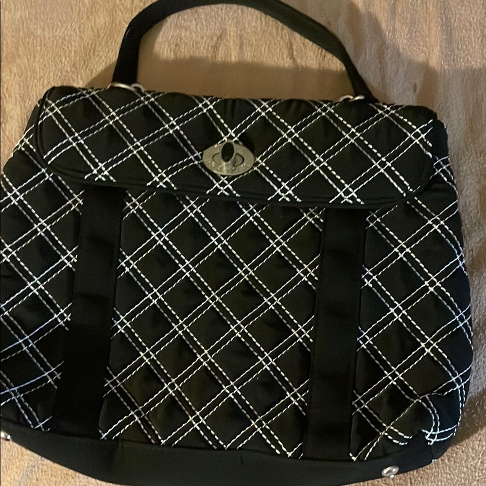 Black Quilted Women's Bag by Vera Bradley